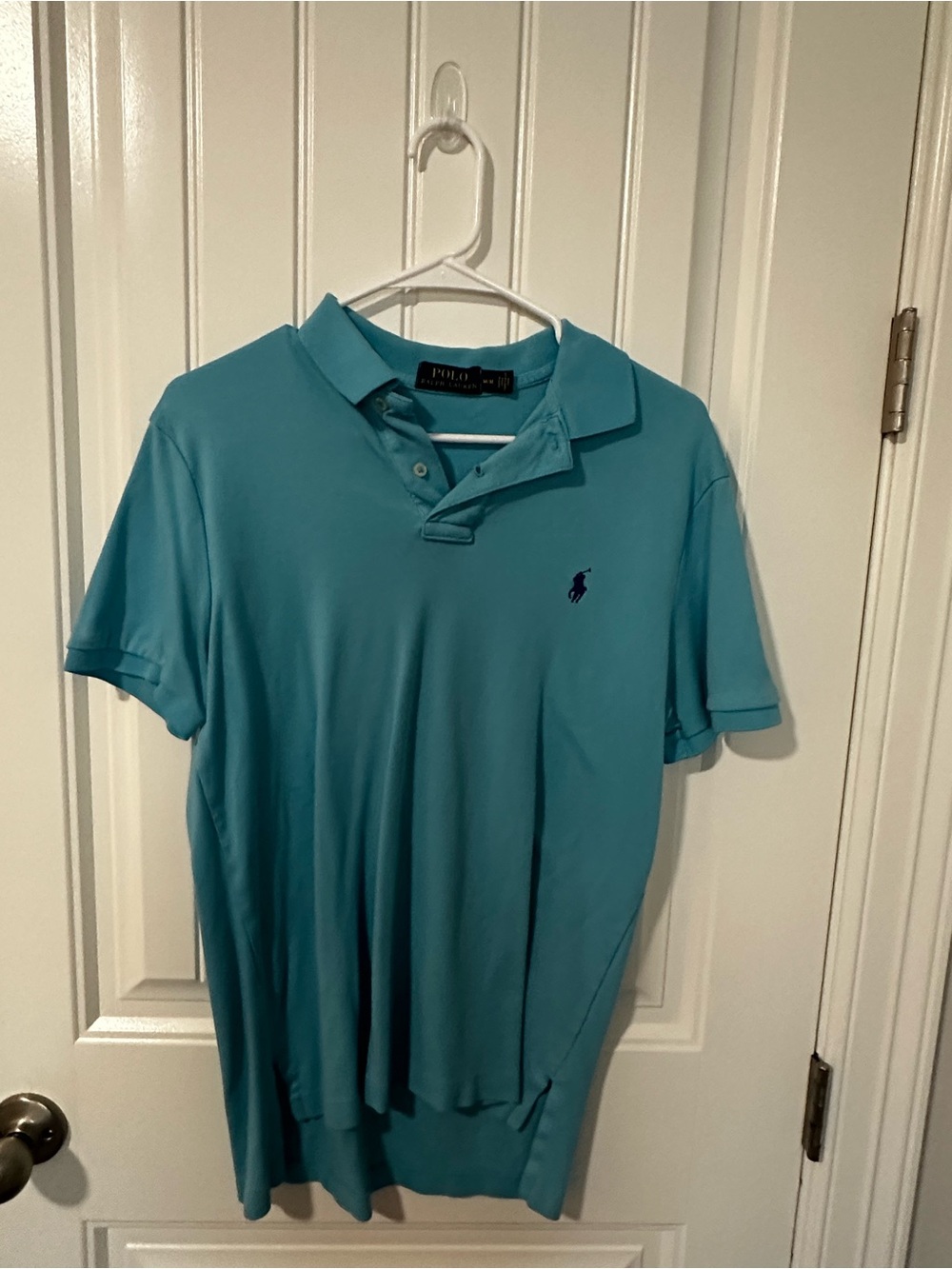 Polo by Ralph Lauren Men’s Turquoise Short-Sleeve Polo